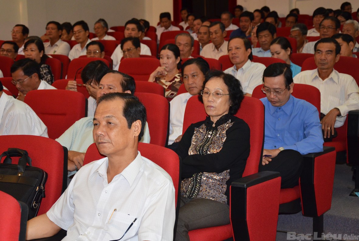 Bạc Liêu tổ chức hội nghị báo cáo kết quả Hội nghị Trung ương 5 khoá XI